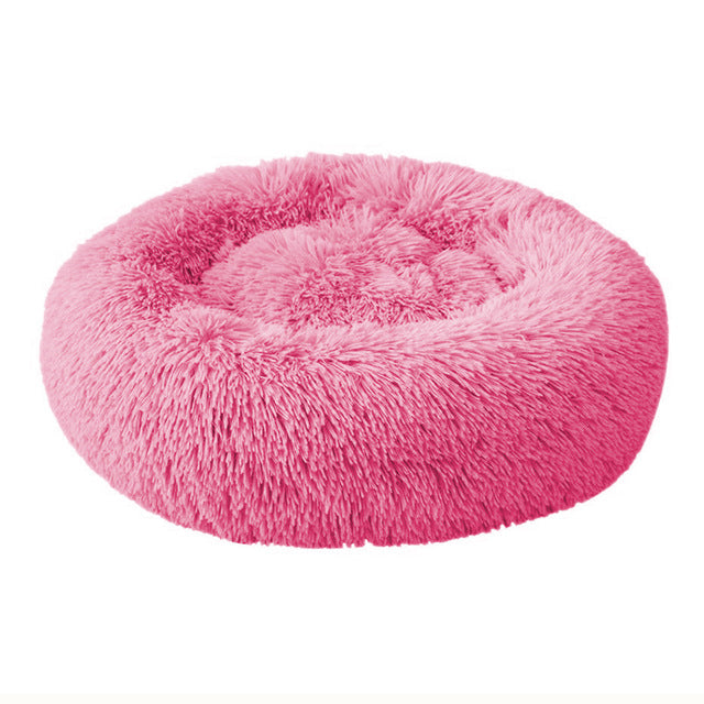 Super Soft Pet Cat Bed Kennel Dog Round Cat Winter Warm Sleeping Bag